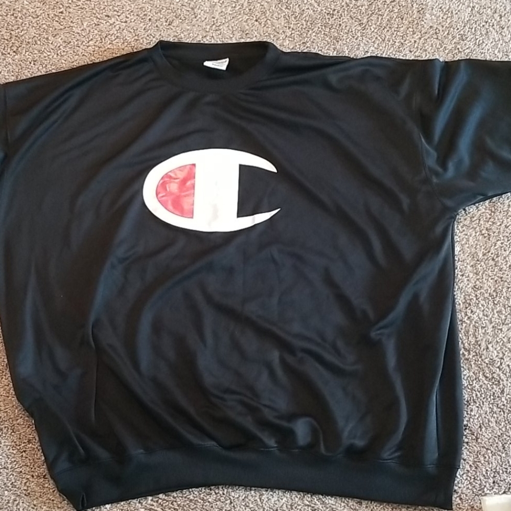 Black Champion Sweater size 4xlt